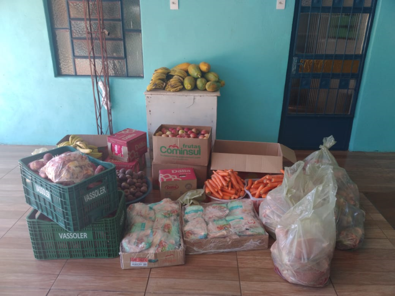 Secretaria Municipal de Assistência Social realizou a entrega de alimentos para famílias em vulnerabilidade social